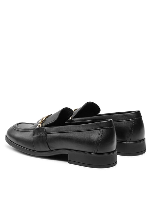 TH  Mocassins en cuir noir - Chaussures Femme