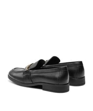TOMMY HILFIGER TH  Mocassins en cuir noir - Chaussures Femme - 3