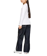 TOMMY HILFIGER TH KIDS T-shirt à manches longues blanc - Tee-shirt enfant - 2