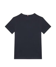 TOMMY HILFIGER TH KIDS T-shirt en coton à manches courtes ciel du désert - Tee-shirt enfant - 2