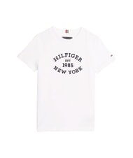 TOMMY HILFIGER TH KIDS T-shirt en coton pour enfants blanc - Tee-shirt enfant - 3