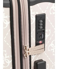 GUESS BERTA 22 Bagage à main extensible logo de sable - Valises cabine - 4