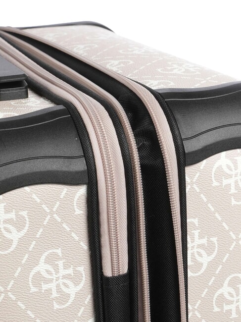 BERTA 22 Bagage à main extensible logo de sable - Valises cabine