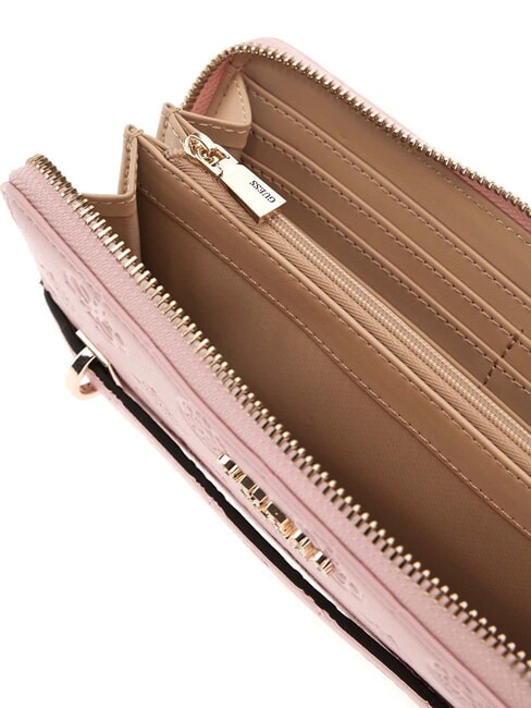 ZARELA Portefeuille zippé logo pivoine - Portefeuilles Femme