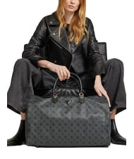 GUESS WILDER Sac à main avec bandoulière gris foncé - Sacs de voyage - 5