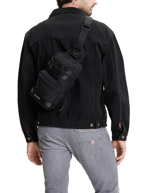 ASTI Sac à bandoulière NOIR - Sacs en Bandoulières pour Homme