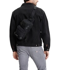 GUESS ASTI Sac à bandoulière NOIR - Sacs en Bandoulières pour Homme - 4