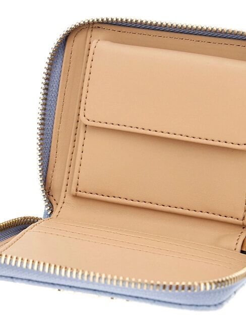 BETULA Petit portefeuille zippé bleu orageux - Portefeuilles Femme