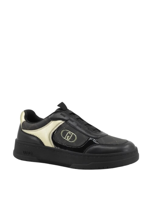 ME 05 Baskets noir/marron/or clair - Chaussures Femme