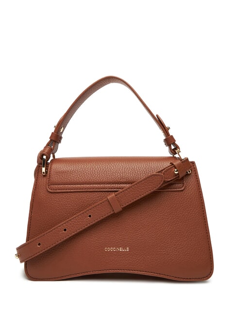 C-ME  Sac &agrave; main avec bandouli&egrave;re Cognac - Sacs pour Femme