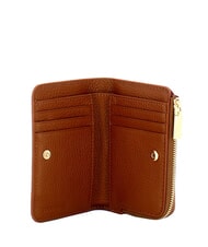 COCCINELLE METALLIC SOFT Petit portefeuille en cuir Cognac - Portefeuilles Femme - 2