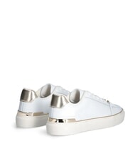 LIUJO KIKI 01 Baskets en cuir blanc / or clair - Chaussures Femme - 3