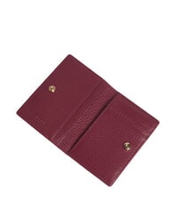 COCCINELLE METALLIC SOFT Portefeuille en cuir groseille - Portefeuilles Femme - 2