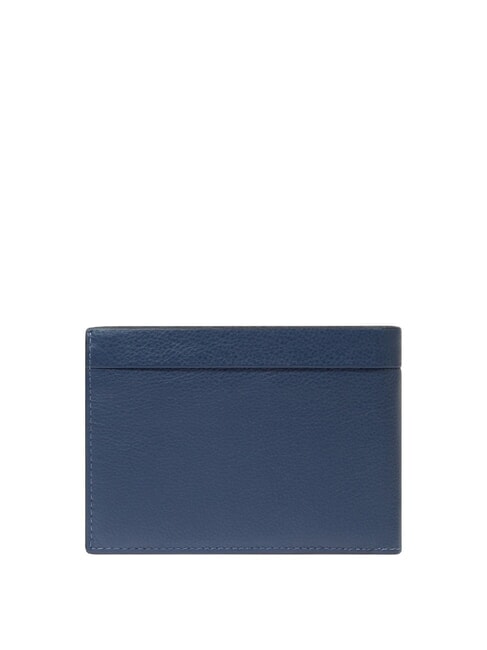 W137 Portefeuille en cuir bleu - Portefeuilles Homme