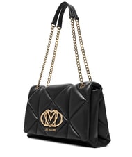 LOVE MOSCHINO EMBOSSED Sac à bandoulière / sac à bandoulière Noir - Sacs pour Femme - 3