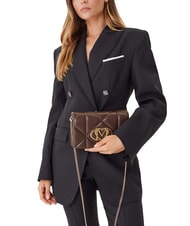 LOVE MOSCHINO SMART DAILY  Mini sac &agrave; bandouli&egrave;re chocolat - Sacs pour Femme - 4