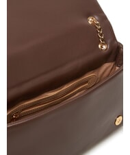 LOVE MOSCHINO EMBOSSED Sac &agrave; bandouli&egrave;re / sac &agrave; bandouli&egrave;re chocolat - Sacs pour Femme - 4