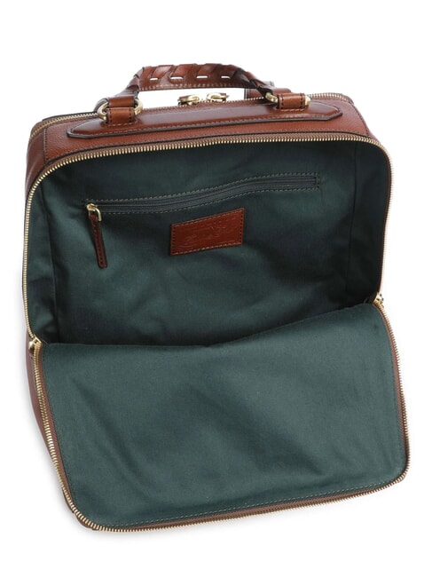 INES Sac à dos en cuir MARRON - Sacs pour Femme