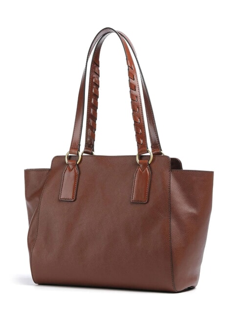 INES Sac cabas en cuir MARRON - Sacs pour Femme