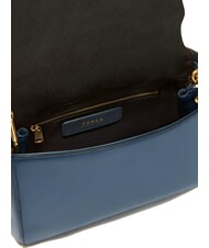 FURLA DOMUS  Mini sac à main avec bandoulière gris bleu - Sacs pour Femme - 3