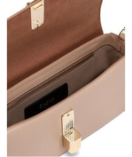 FURLA IRIDE  Sac à bandoulière en cuir grège - Sacs pour Femme - 3