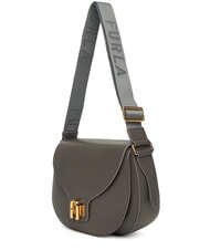 FURLA LOTUS Sac en cuir avec bandoulière logotée gris urbain/tons gris urbains - Sacs pour Femme - 2