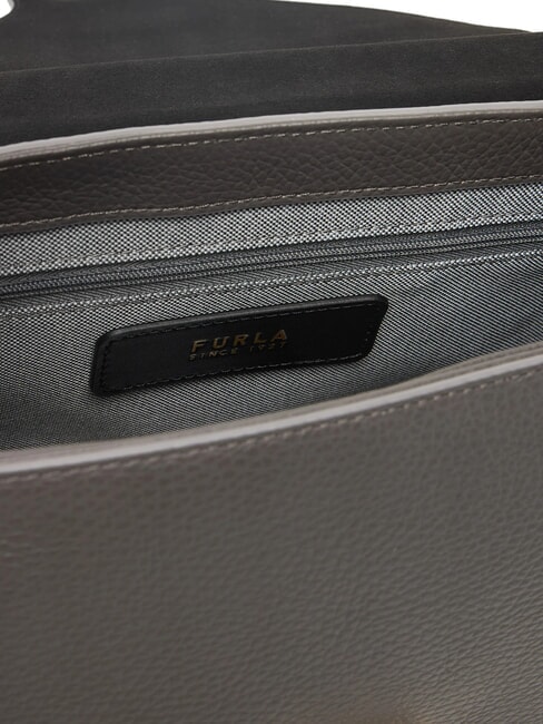 LOTUS Sac en cuir avec bandoulière logotée gris urbain/tons gris urbains - Sacs pour Femme