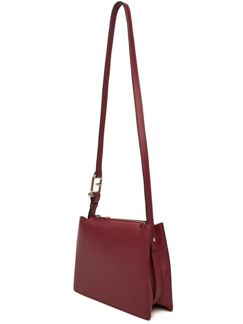 NUVOLA  Sac bandoulière, en cuir rubis - Sacs pour Femme