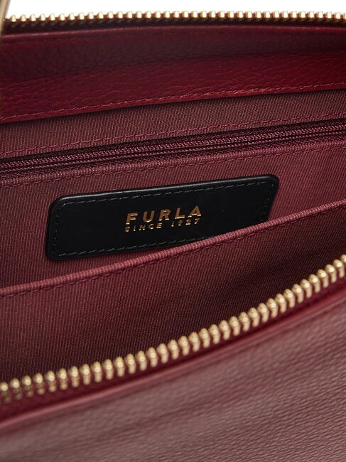 NUVOLA  Sac bandoulière, en cuir rubis - Sacs pour Femme