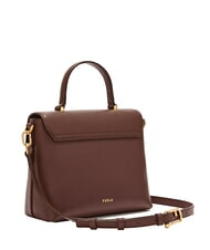 FURLA MOONLIGHT  Mini sac à main avec bandoulière chocolat - Sacs pour Femme - 2