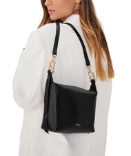 FURLA TONIE  Mini sac bandoulière en cuir Noir - Sacs pour Femme - 4