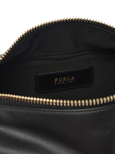 TONIE Sac à bandoulière en cuir Noir - Sacs pour Femme