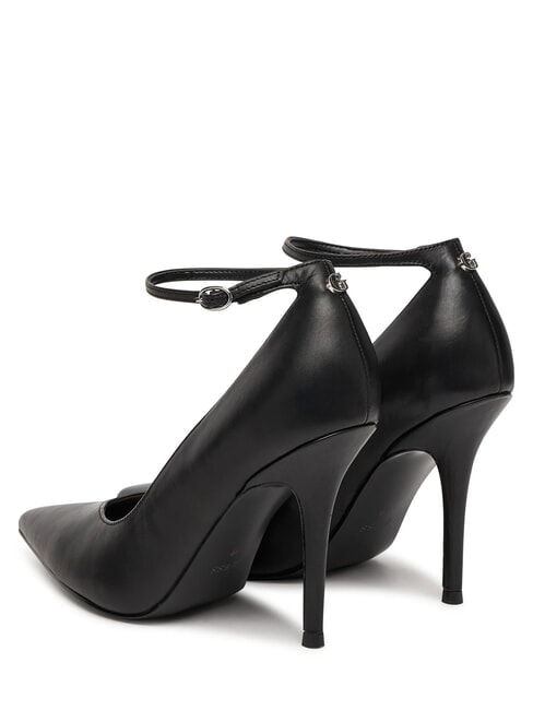 NAPRIL  Escarpins en cuir &agrave; talons hauts de 9 cm NOIR - Chaussures Femme