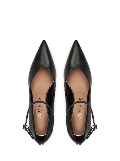 NAPRIL  Escarpins en cuir à talons hauts de 9 cm NOIR - Chaussures Femme