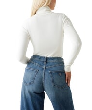 GUESS MELANIE TRIANGLE  Pull col rond cremwhi - Chandails pour femmes - 2