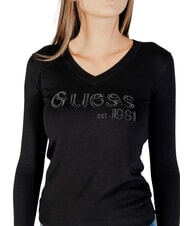 GUESS SAYLOR LOGO  Pull-over jetbla - Chandails pour femmes - 3