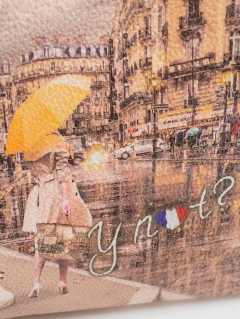 YESBAG Pochette avec revers Métro parisien - Sacs pour Femme