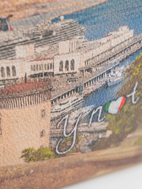 YESBAG Pochette moyenne avec revers citronnier - Sacs pour Femme