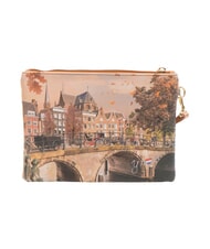 YNOT YESBAG Pochette moyenne avec revers rivière d'automne - Sacs pour Femme - 4