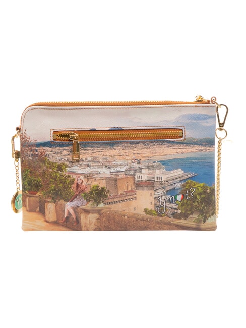 YESBAG Clutch Pochette avec bandoulière citronnier - Sacs pour Femme
