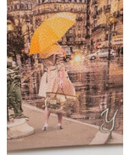 YNOT YESBAG Clutch Pochette avec bandoulière Métro parisien - Sacs pour Femme - 3