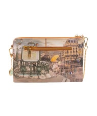 YNOT YESBAG Clutch Pochette avec bandoulière Métro parisien - Sacs pour Femme - 4