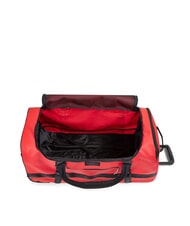 EASTPAK DUFFEL PACK WHEEL L Grand sac de sport à roulettes hydrofuge bâche rouge - Valises Semi-rigides - 4