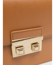 FURLA BELLA Petit sac en cuir St Andromeda Brandy - Sacs pour Femme - 3