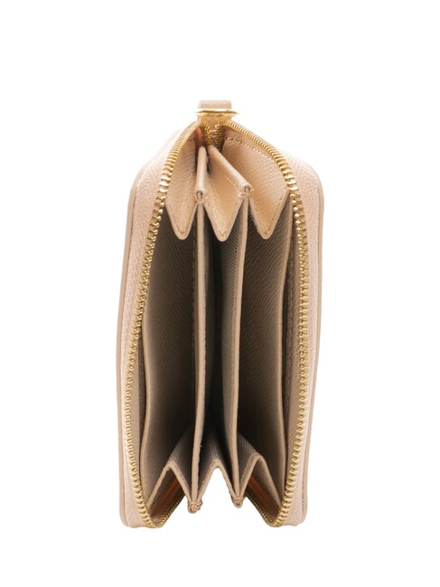 GARDENIA Petit portefeuille en cuir zippé ballerine - Portefeuilles Femme