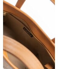 FURLA CLASSIC Sac à main, cabas en cuir Brandy - Sacs pour Femme - 5