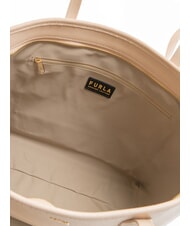 FURLA CLASSIC Sac cabas en cuir imprimé Andromeda ballerine - Sacs pour Femme - 5