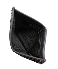 ARMANI EXCHANGE A|X Business Porte-cartes en cuir bleu marine profond - Portefeuilles Homme - 3