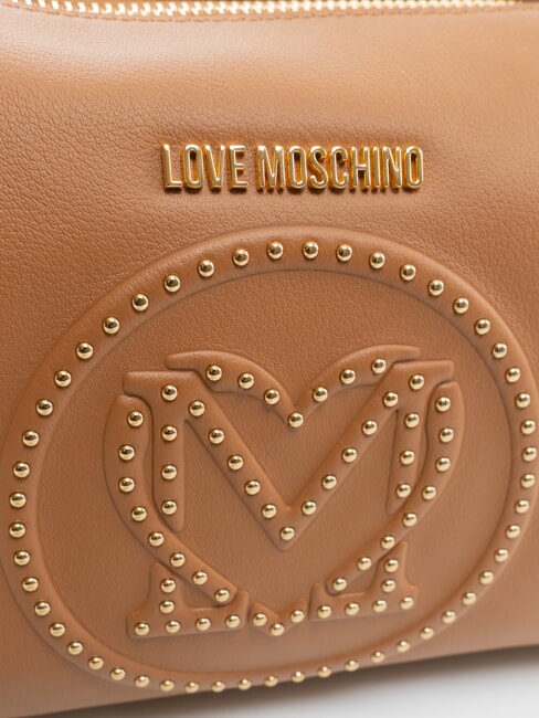 LITTLE STUDS Sac &agrave; bandouli&egrave;re avec clous chameau2 - Sacs pour Femme