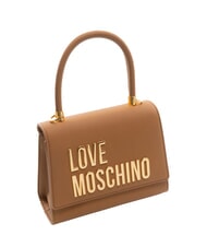 LOVE MOSCHINO BOLD LOVE Mini sac à main avec bandoulière chameau - Sacs pour Femme - 2